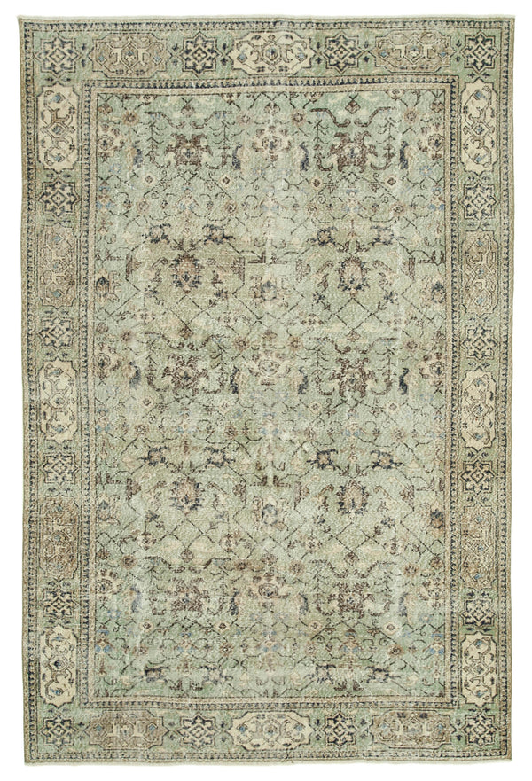 Handmade White Wash Area Rug > Design# OL-AC-36837 > Size: 6'-11" x 10'-3", Carpet Culture Rugs, Handmade Rugs, NYC Rugs, New Rugs, Shop Rugs, Rug Store, Outlet Rugs, SoHo Rugs, Rugs in USA