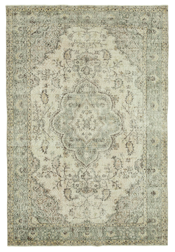 Handmade White Wash Area Rug > Design# OL-AC-36854 > Size: 6'-11" x 10'-1", Carpet Culture Rugs, Handmade Rugs, NYC Rugs, New Rugs, Shop Rugs, Rug Store, Outlet Rugs, SoHo Rugs, Rugs in USA