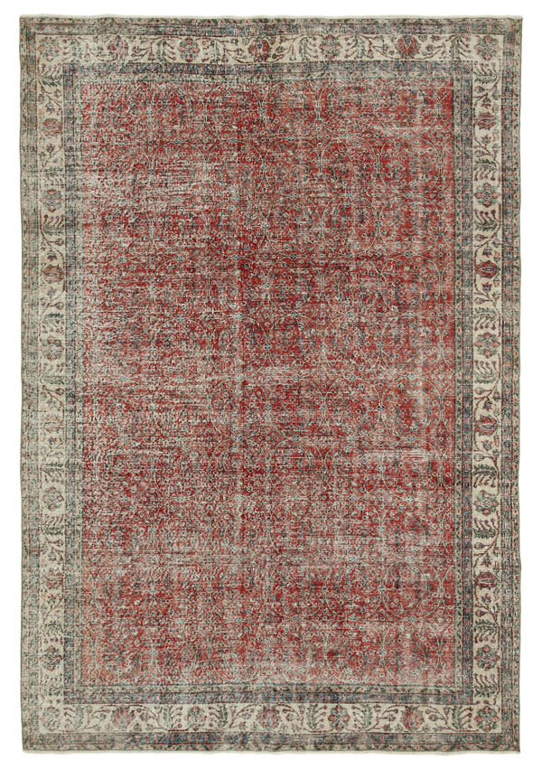 Handmade White Wash Area Rug > Design# OL-AC-36858 > Size: 7'-1" x 10'-3", Carpet Culture Rugs, Handmade Rugs, NYC Rugs, New Rugs, Shop Rugs, Rug Store, Outlet Rugs, SoHo Rugs, Rugs in USA
