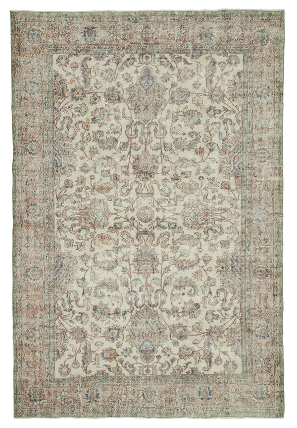 Handmade White Wash Area Rug > Design# OL-AC-36872 > Size: 7'-3" x 10'-8", Carpet Culture Rugs, Handmade Rugs, NYC Rugs, New Rugs, Shop Rugs, Rug Store, Outlet Rugs, SoHo Rugs, Rugs in USA