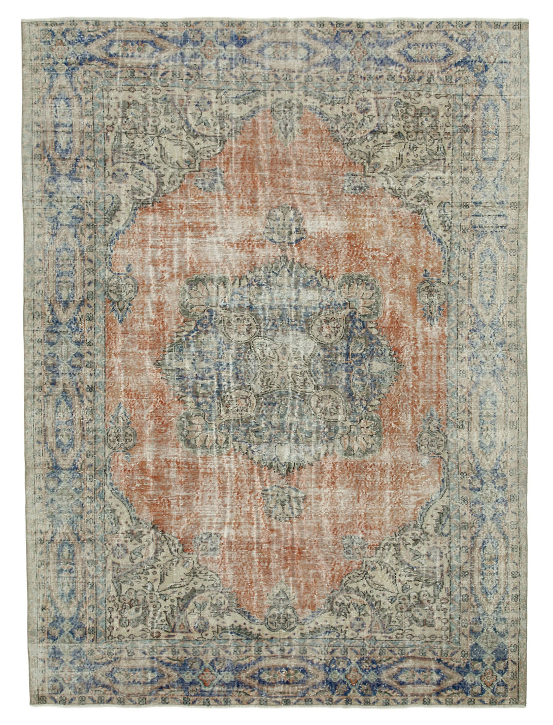 Handmade White Wash Area Rug > Design# OL-AC-36876 > Size: 7'-5" x 10'-0", Carpet Culture Rugs, Handmade Rugs, NYC Rugs, New Rugs, Shop Rugs, Rug Store, Outlet Rugs, SoHo Rugs, Rugs in USA