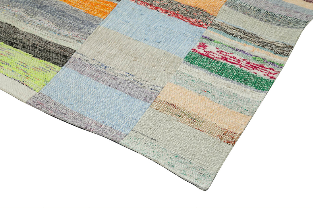 Handmade Kilim Patchwork Area Rug > Design# OL-AC-36949 > Size: 5'-2" x 8'-6", Carpet Culture Rugs, Handmade Rugs, NYC Rugs, New Rugs, Shop Rugs, Rug Store, Outlet Rugs, SoHo Rugs, Rugs in USA