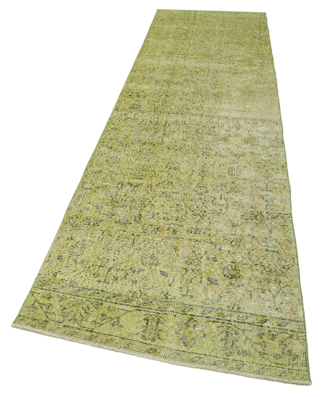 Handmade Overdyed Runner > Design# OL-AC-37133 > Size: 3'-2" x 12'-5", Carpet Culture Rugs, Handmade Rugs, NYC Rugs, New Rugs, Shop Rugs, Rug Store, Outlet Rugs, SoHo Rugs, Rugs in USA