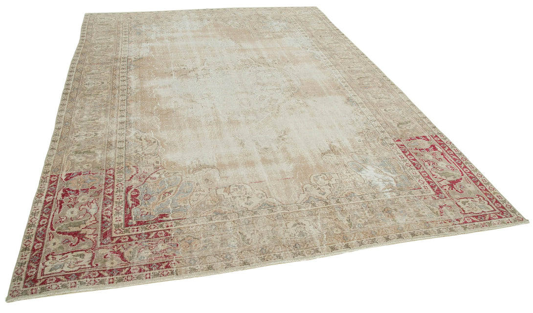 Handmade Persian Vintage Area Rug > Design# OL-AC-37233 > Size: 8'-0" x 10'-11", Carpet Culture Rugs, Handmade Rugs, NYC Rugs, New Rugs, Shop Rugs, Rug Store, Outlet Rugs, SoHo Rugs, Rugs in USA