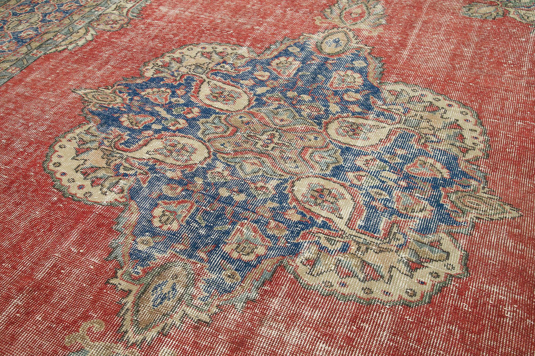 Handmade Persian Vintage Area Rug > Design# OL-AC-37237 > Size: 8'-3" x 11'-10", Carpet Culture Rugs, Handmade Rugs, NYC Rugs, New Rugs, Shop Rugs, Rug Store, Outlet Rugs, SoHo Rugs, Rugs in USA