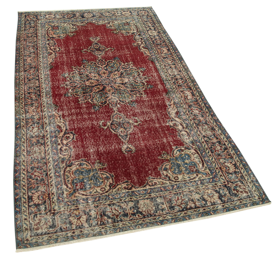 Handmade Overdyed Area Rug > Design# OL-AC-37466 > Size: 3'-8" x 6'-8", Carpet Culture Rugs, Handmade Rugs, NYC Rugs, New Rugs, Shop Rugs, Rug Store, Outlet Rugs, SoHo Rugs, Rugs in USA