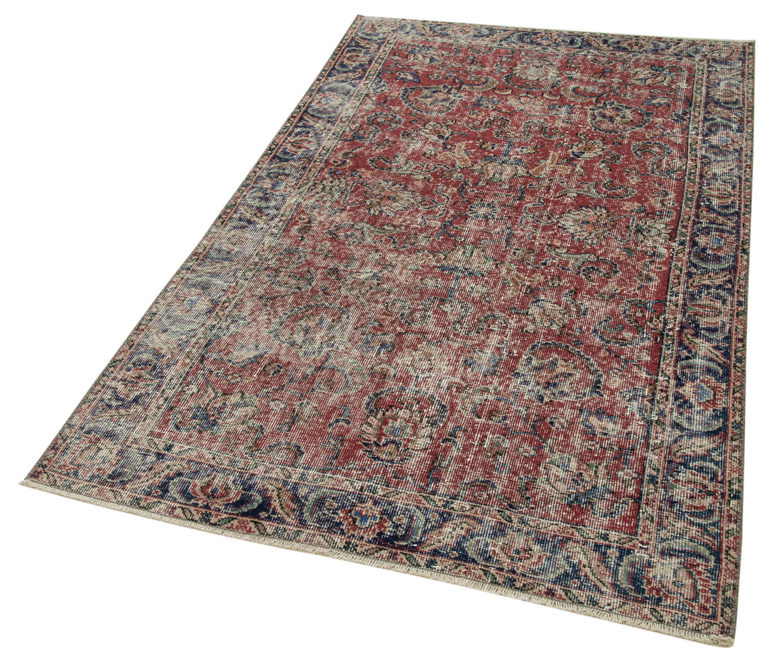 Handmade Overdyed Area Rug > Design# OL-AC-37482 > Size: 3'-10" x 6'-6", Carpet Culture Rugs, Handmade Rugs, NYC Rugs, New Rugs, Shop Rugs, Rug Store, Outlet Rugs, SoHo Rugs, Rugs in USA