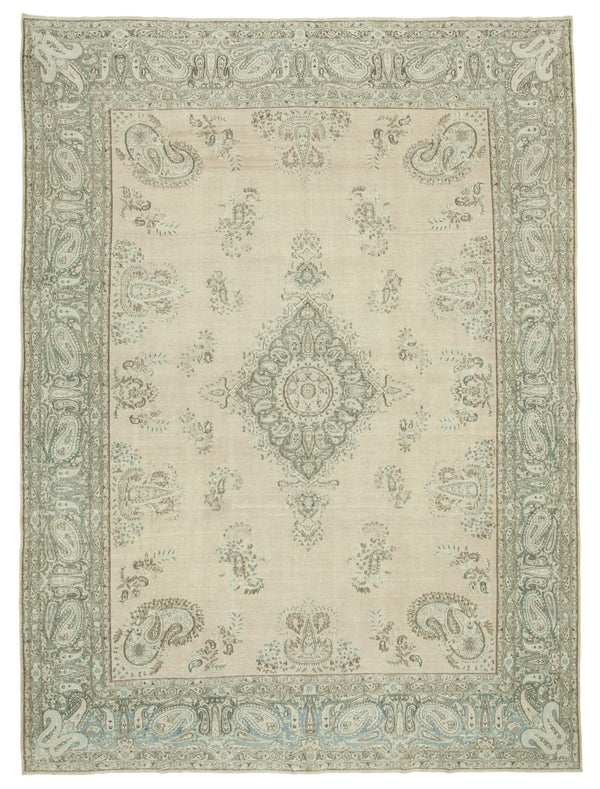 Handmade Persian Vintage Area Rug > Design# OL-AC-37826 > Size: 9'-7" x 13'-1", Carpet Culture Rugs, Handmade Rugs, NYC Rugs, New Rugs, Shop Rugs, Rug Store, Outlet Rugs, SoHo Rugs, Rugs in USA