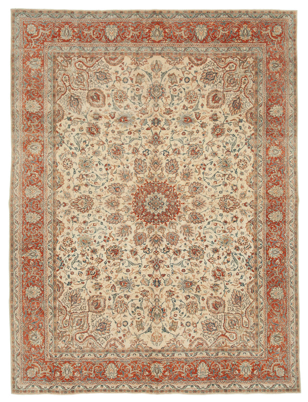 Handmade Persian Vintage Area Rug > Design# OL-AC-37836 > Size: 8'-10" x 11'-5", Carpet Culture Rugs, Handmade Rugs, NYC Rugs, New Rugs, Shop Rugs, Rug Store, Outlet Rugs, SoHo Rugs, Rugs in USA