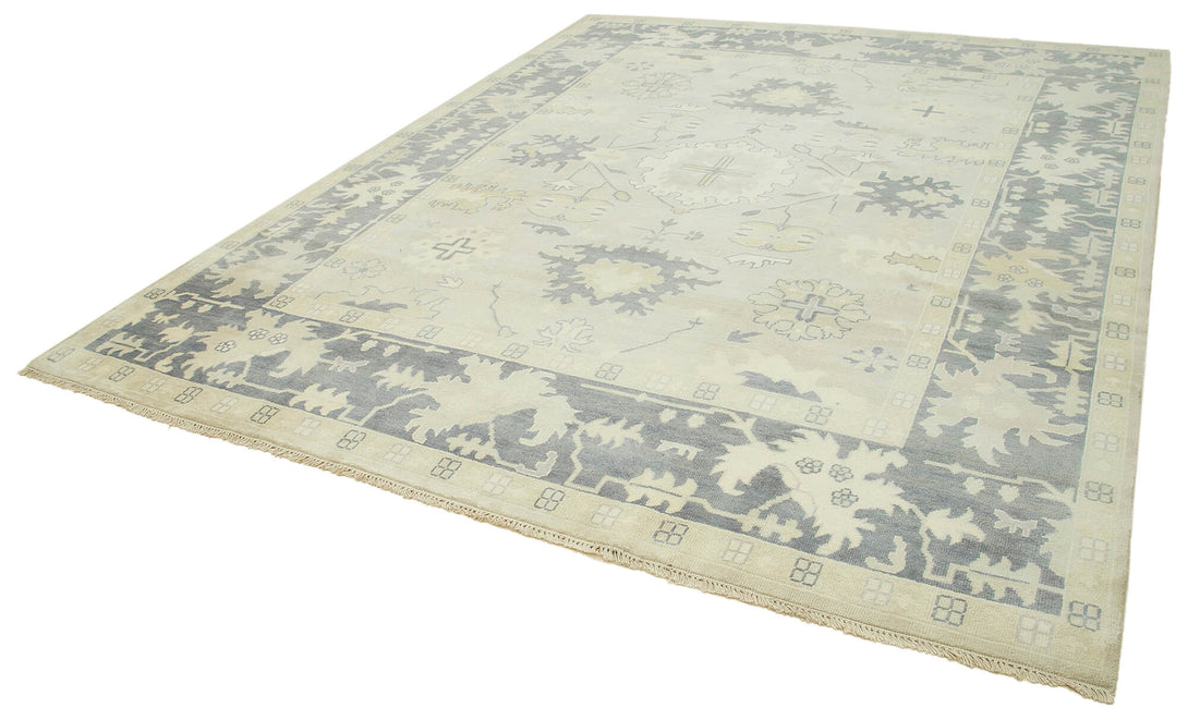 Handmade Oushak Area Rug > Design# OL-AC-38286 > Size: 9'-3" x 11'-9", Carpet Culture Rugs, Handmade Rugs, NYC Rugs, New Rugs, Shop Rugs, Rug Store, Outlet Rugs, SoHo Rugs, Rugs in USA
