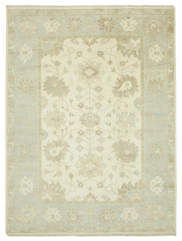 Handmade Oushak Area Rug > Design# OL-AC-38288 > Size: 9'-0" x 12'-2", Carpet Culture Rugs, Handmade Rugs, NYC Rugs, New Rugs, Shop Rugs, Rug Store, Outlet Rugs, SoHo Rugs, Rugs in USA