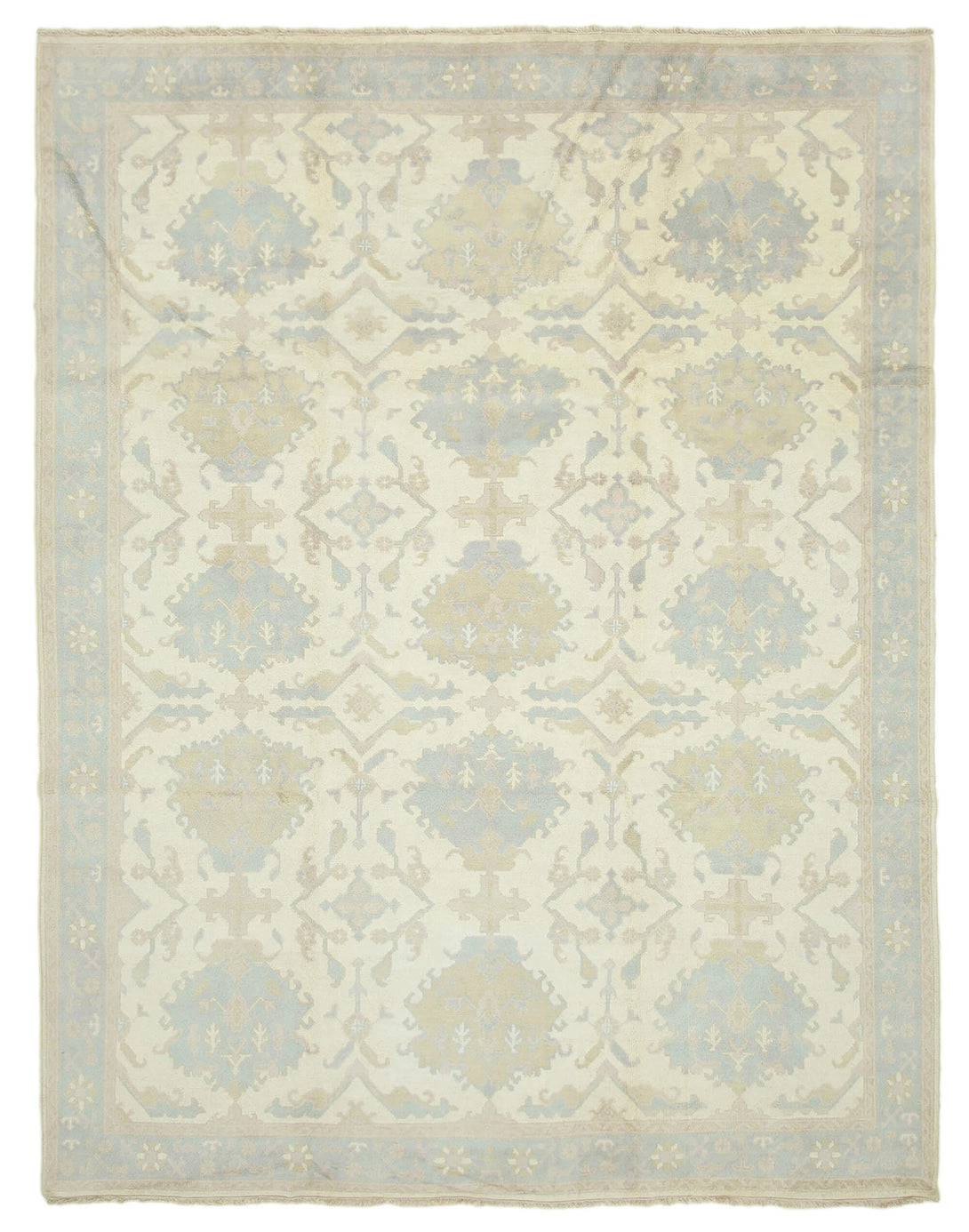 Handmade Oushak Area Rug > Design# OL-AC-38290 > Size: 9'-3" x 11'-11", Carpet Culture Rugs, Handmade Rugs, NYC Rugs, New Rugs, Shop Rugs, Rug Store, Outlet Rugs, SoHo Rugs, Rugs in USA