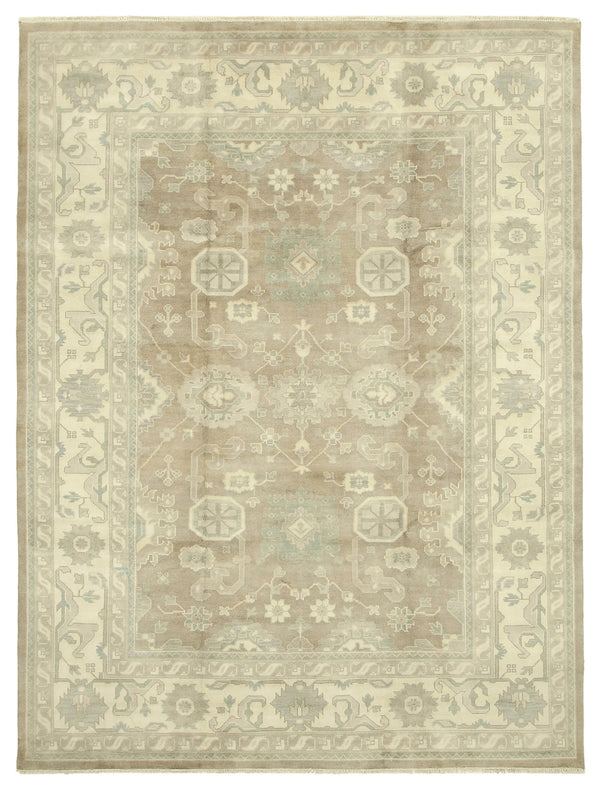 Handmade Oushak Area Rug > Design# OL-AC-38298 > Size: 8'-10" x 11'-9", Carpet Culture Rugs, Handmade Rugs, NYC Rugs, New Rugs, Shop Rugs, Rug Store, Outlet Rugs, SoHo Rugs, Rugs in USA