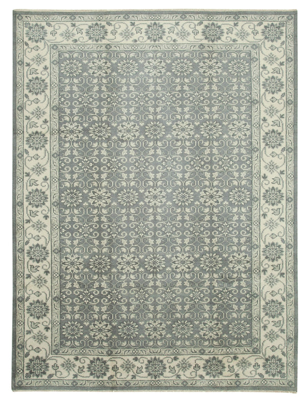 Handmade Oushak Area Rug > Design# OL-AC-38362 > Size: 8'-10" x 11'-11", Carpet Culture Rugs, Handmade Rugs, NYC Rugs, New Rugs, Shop Rugs, Rug Store, Outlet Rugs, SoHo Rugs, Rugs in USA