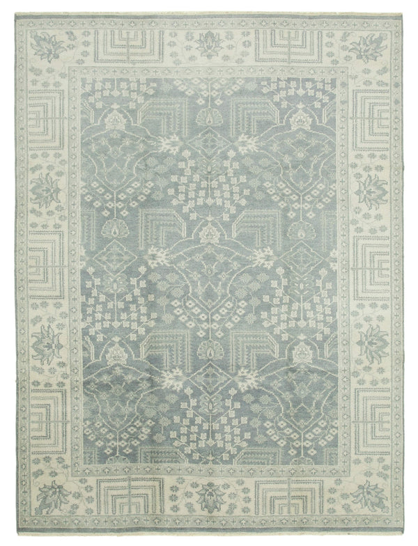 Handmade Oushak Area Rug > Design# OL-AC-38368 > Size: 8'-10" x 11'-10", Carpet Culture Rugs, Handmade Rugs, NYC Rugs, New Rugs, Shop Rugs, Rug Store, Outlet Rugs, SoHo Rugs, Rugs in USA