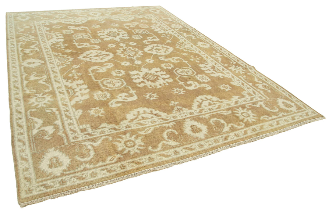 Handmade Oushak Area Rug > Design# OL-AC-38381 > Size: 8'-6" x 11'-9", Carpet Culture Rugs, Handmade Rugs, NYC Rugs, New Rugs, Shop Rugs, Rug Store, Outlet Rugs, SoHo Rugs, Rugs in USA