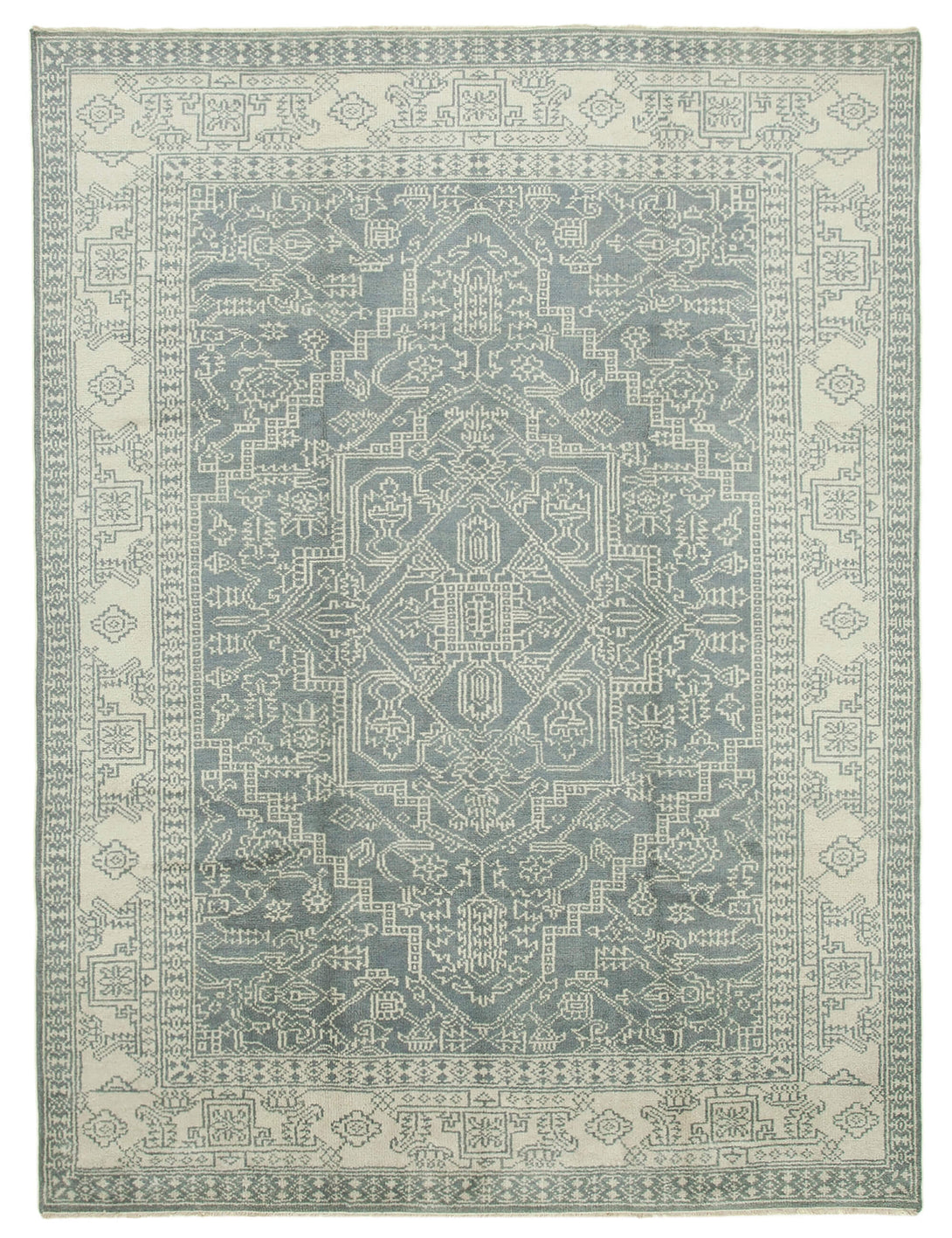 Handmade Oushak Area Rug > Design# OL-AC-38383 > Size: 8'-10" x 12'-0", Carpet Culture Rugs, Handmade Rugs, NYC Rugs, New Rugs, Shop Rugs, Rug Store, Outlet Rugs, SoHo Rugs, Rugs in USA