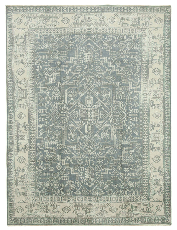 Handmade Oushak Area Rug > Design# OL-AC-38383 > Size: 8'-10" x 12'-0", Carpet Culture Rugs, Handmade Rugs, NYC Rugs, New Rugs, Shop Rugs, Rug Store, Outlet Rugs, SoHo Rugs, Rugs in USA