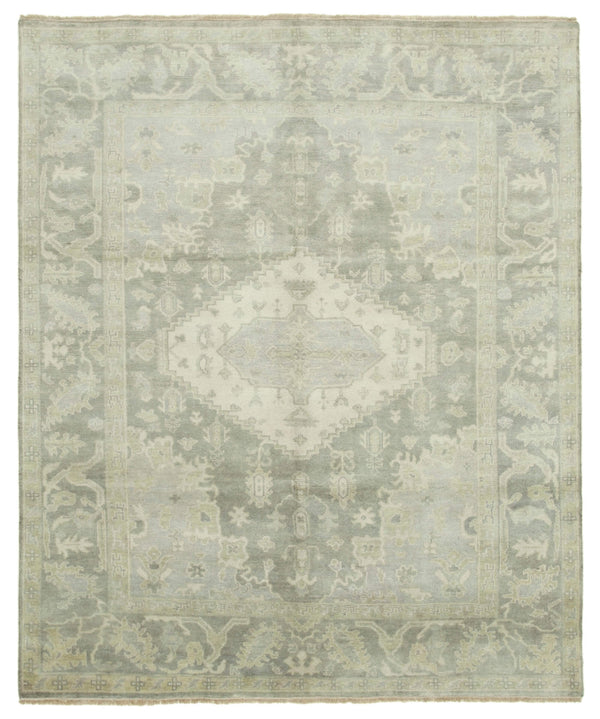 Handmade Oushak Area Rug > Design# OL-AC-38395 > Size: 8'-1" x 9'-10", Carpet Culture Rugs, Handmade Rugs, NYC Rugs, New Rugs, Shop Rugs, Rug Store, Outlet Rugs, SoHo Rugs, Rugs in USA