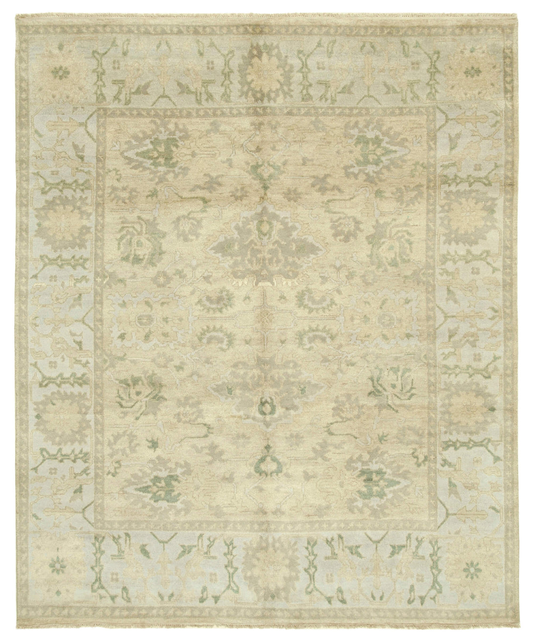 Handmade Oushak Area Rug > Design# OL-AC-38403 > Size: 8'-0" x 9'-8", Carpet Culture Rugs, Handmade Rugs, NYC Rugs, New Rugs, Shop Rugs, Rug Store, Outlet Rugs, SoHo Rugs, Rugs in USA