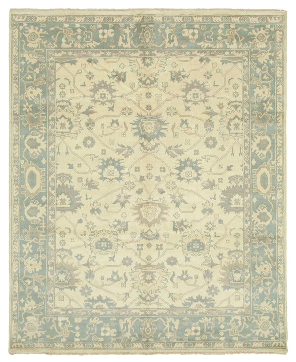 Handmade Oushak Area Rug > Design# OL-AC-38434 > Size: 7'-11" x 9'-10", Carpet Culture Rugs, Handmade Rugs, NYC Rugs, New Rugs, Shop Rugs, Rug Store, Outlet Rugs, SoHo Rugs, Rugs in USA