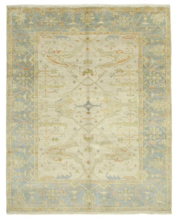 Handmade Oushak Area Rug > Design# OL-AC-38442 > Size: 8'-2" x 10'-1", Carpet Culture Rugs, Handmade Rugs, NYC Rugs, New Rugs, Shop Rugs, Rug Store, Outlet Rugs, SoHo Rugs, Rugs in USA