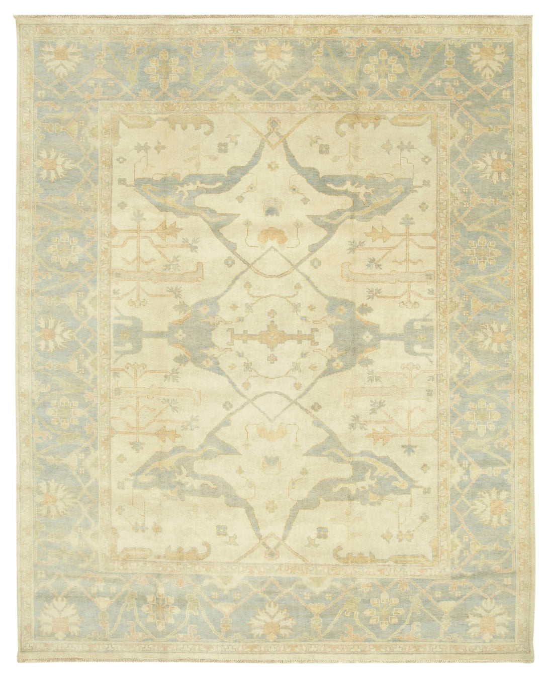 Handmade Oushak Area Rug > Design# OL-AC-38503 > Size: 9'-3" x 11'-10", Carpet Culture Rugs, Handmade Rugs, NYC Rugs, New Rugs, Shop Rugs, Rug Store, Outlet Rugs, SoHo Rugs, Rugs in USA
