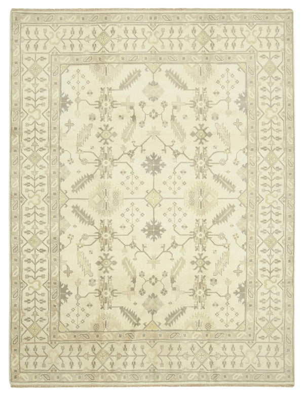 Handmade Oushak Area Rug > Design# OL-AC-38511 > Size: 9'-0" x 11'-10", Carpet Culture Rugs, Handmade Rugs, NYC Rugs, New Rugs, Shop Rugs, Rug Store, Outlet Rugs, SoHo Rugs, Rugs in USA