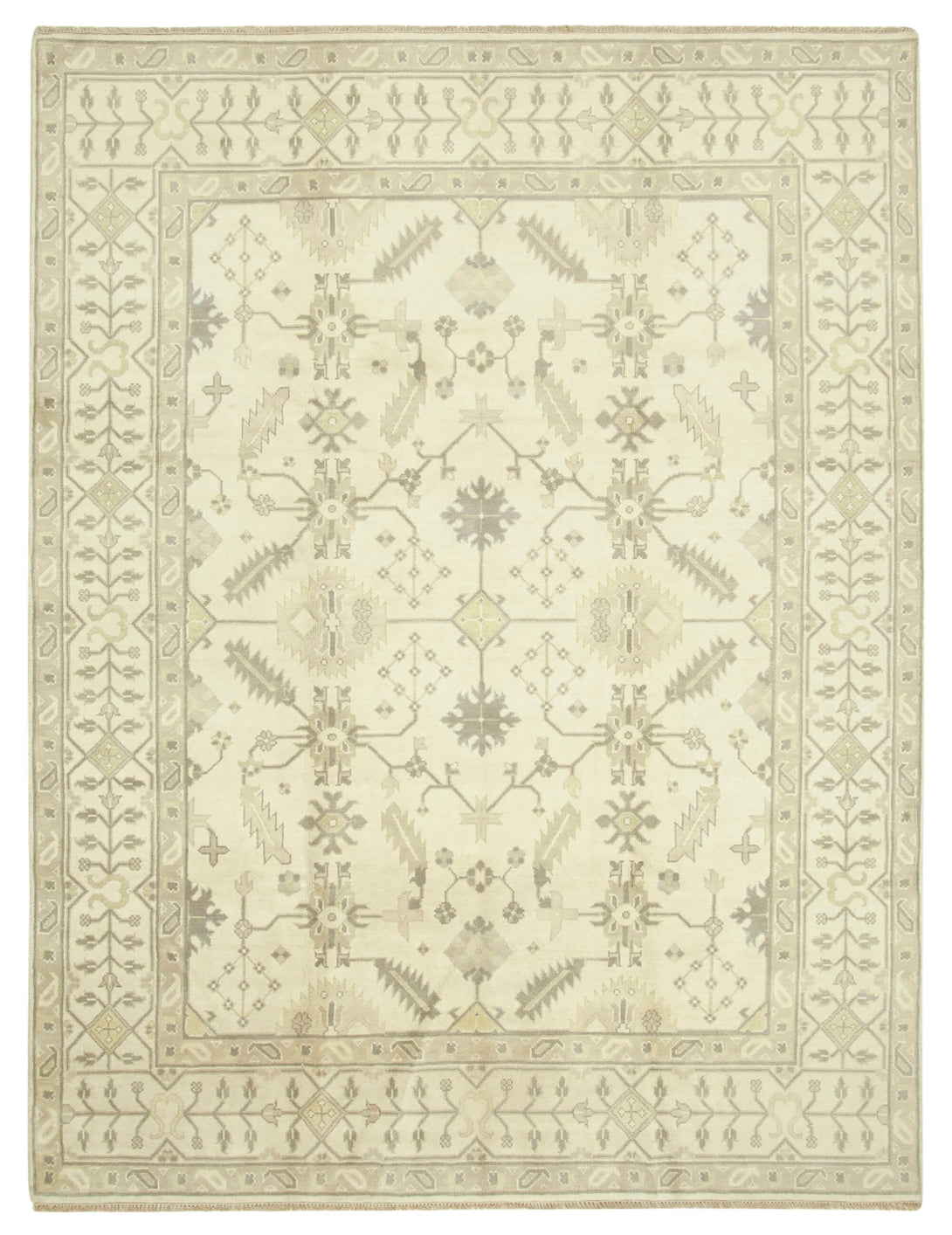 Handmade Oushak Area Rug > Design# OL-AC-38511 > Size: 9'-0" x 11'-10", Carpet Culture Rugs, Handmade Rugs, NYC Rugs, New Rugs, Shop Rugs, Rug Store, Outlet Rugs, SoHo Rugs, Rugs in USA