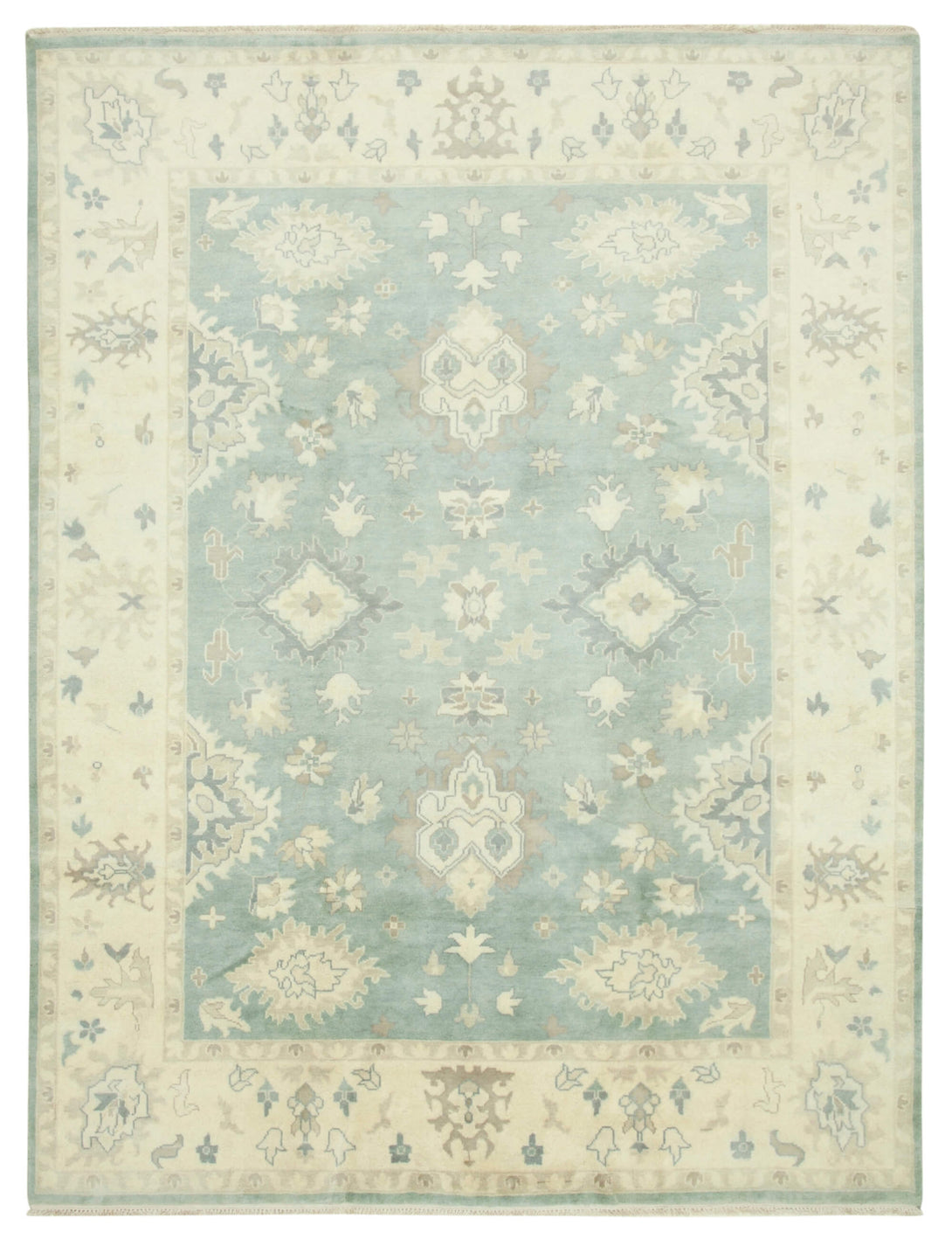 Handmade Oushak Area Rug > Design# OL-AC-38527 > Size: 9'-2" x 12'-0", Carpet Culture Rugs, Handmade Rugs, NYC Rugs, New Rugs, Shop Rugs, Rug Store, Outlet Rugs, SoHo Rugs, Rugs in USA