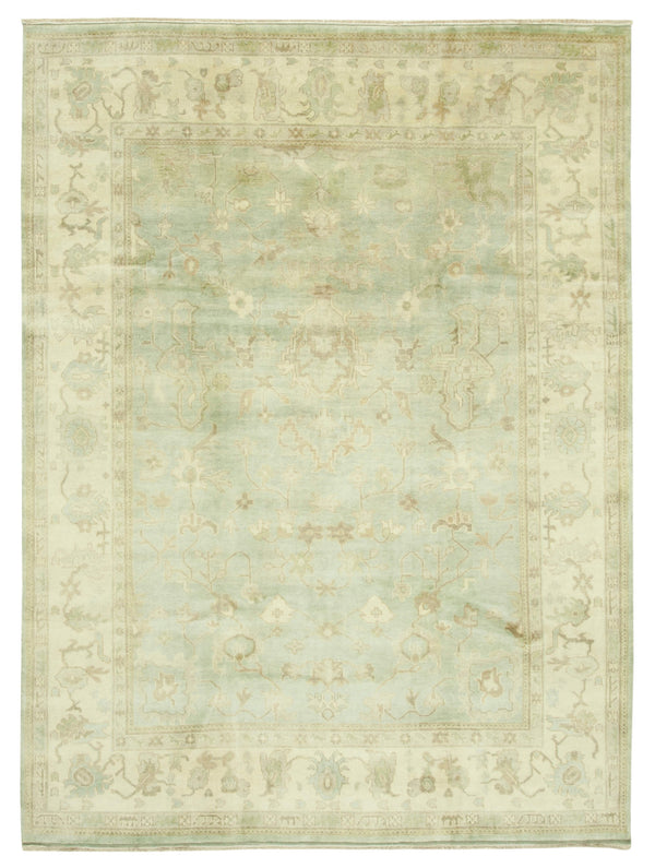 Handmade Oushak Area Rug > Design# OL-AC-38529 > Size: 8'-8" x 11'-9", Carpet Culture Rugs, Handmade Rugs, NYC Rugs, New Rugs, Shop Rugs, Rug Store, Outlet Rugs, SoHo Rugs, Rugs in USA