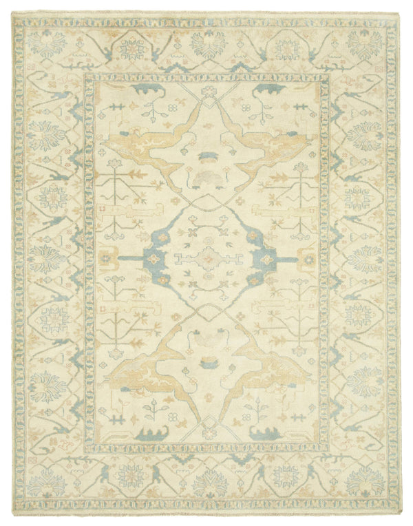 Handmade Oushak Area Rug > Design# OL-AC-38538 > Size: 9'-1" x 11'-8", Carpet Culture Rugs, Handmade Rugs, NYC Rugs, New Rugs, Shop Rugs, Rug Store, Outlet Rugs, SoHo Rugs, Rugs in USA