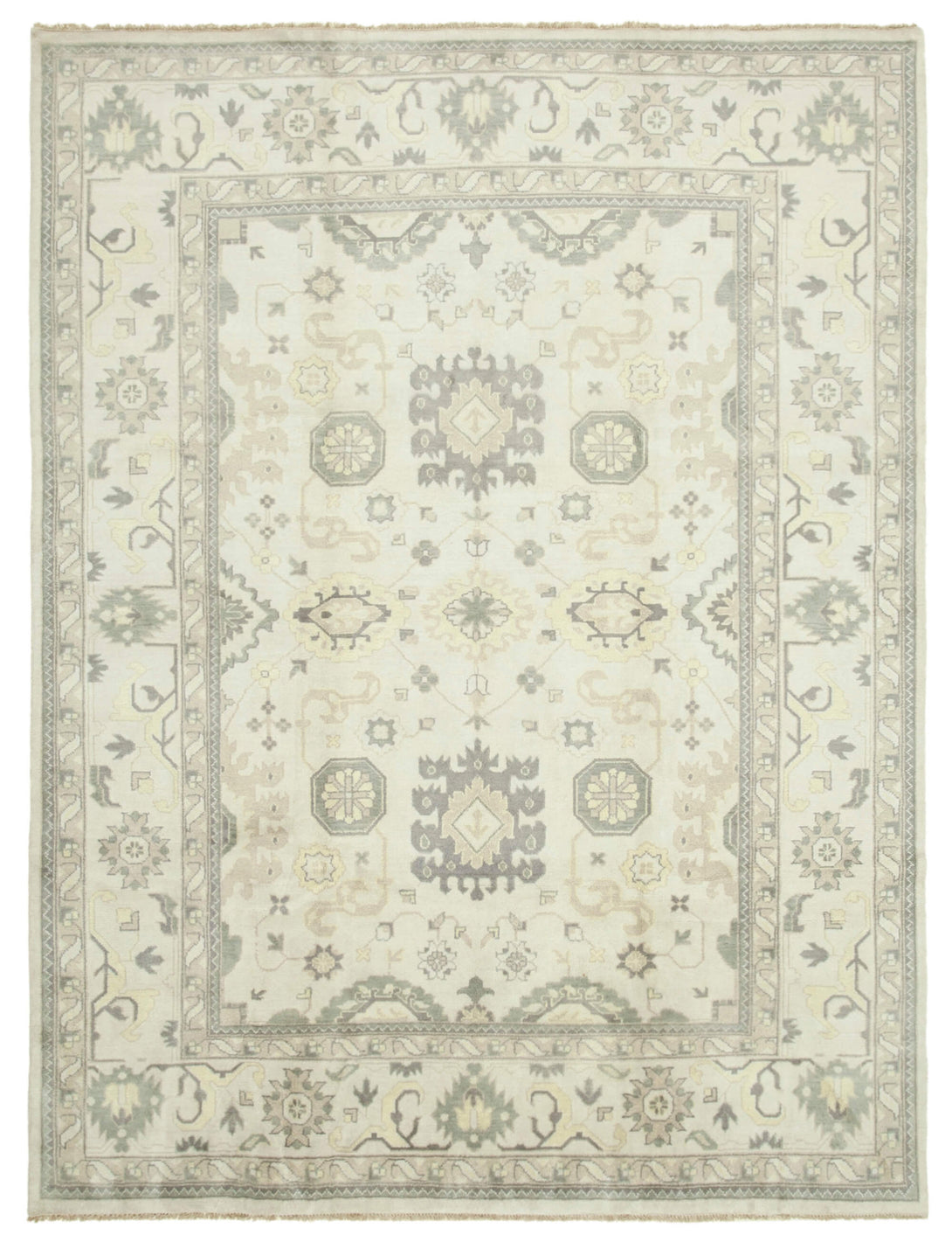 Handmade Oushak Area Rug > Design# OL-AC-38549 > Size: 9'-1" x 11'-10", Carpet Culture Rugs, Handmade Rugs, NYC Rugs, New Rugs, Shop Rugs, Rug Store, Outlet Rugs, SoHo Rugs, Rugs in USA