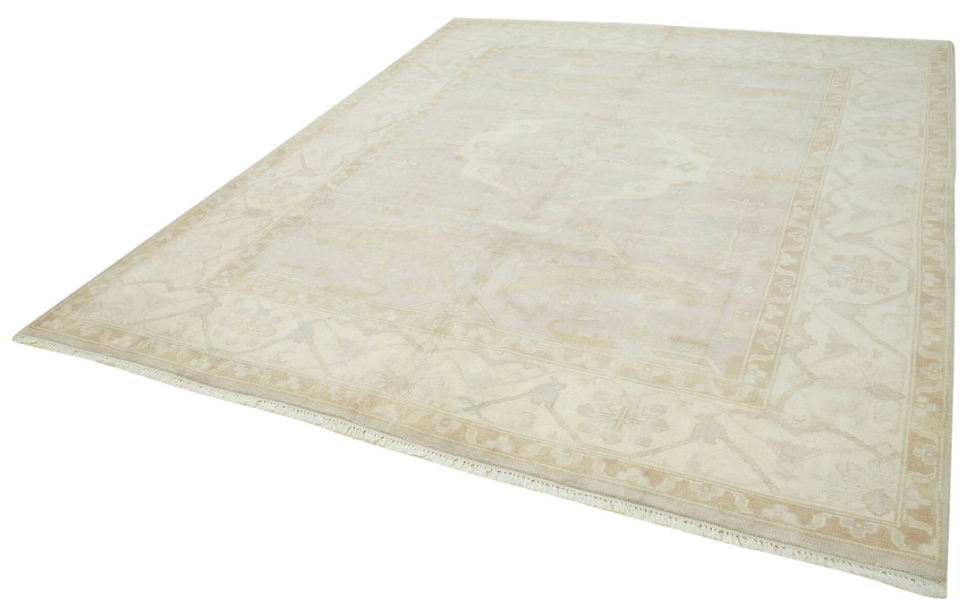 Handmade Oushak Area Rug > Design# OL-AC-38559 > Size: 8'-0" x 9'-7", Carpet Culture Rugs, Handmade Rugs, NYC Rugs, New Rugs, Shop Rugs, Rug Store, Outlet Rugs, SoHo Rugs, Rugs in USA