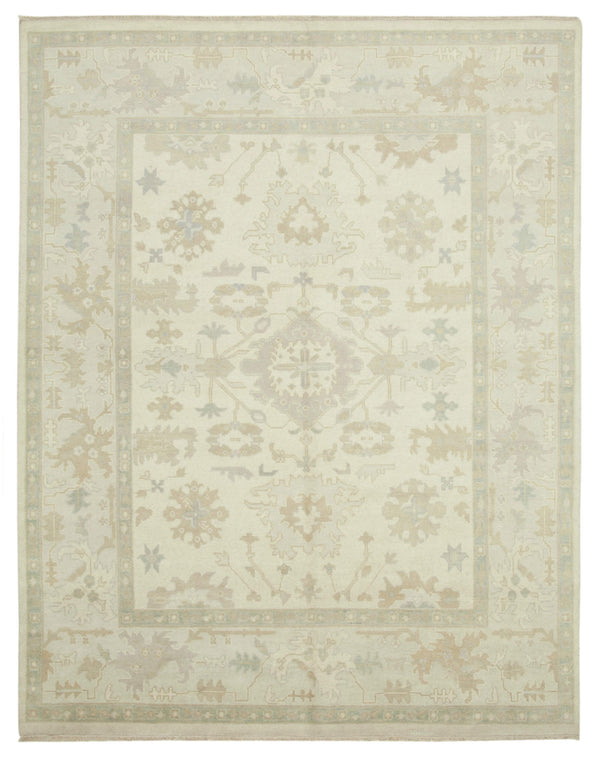Handmade Oushak Area Rug > Design# OL-AC-38560 > Size: 8'-1" x 10'-3", Carpet Culture Rugs, Handmade Rugs, NYC Rugs, New Rugs, Shop Rugs, Rug Store, Outlet Rugs, SoHo Rugs, Rugs in USA