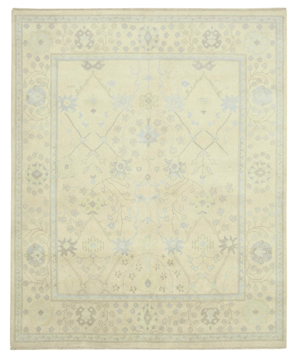 Handmade Oushak Area Rug > Design# OL-AC-38562 > Size: 8'-1" x 9'-11", Carpet Culture Rugs, Handmade Rugs, NYC Rugs, New Rugs, Shop Rugs, Rug Store, Outlet Rugs, SoHo Rugs, Rugs in USA