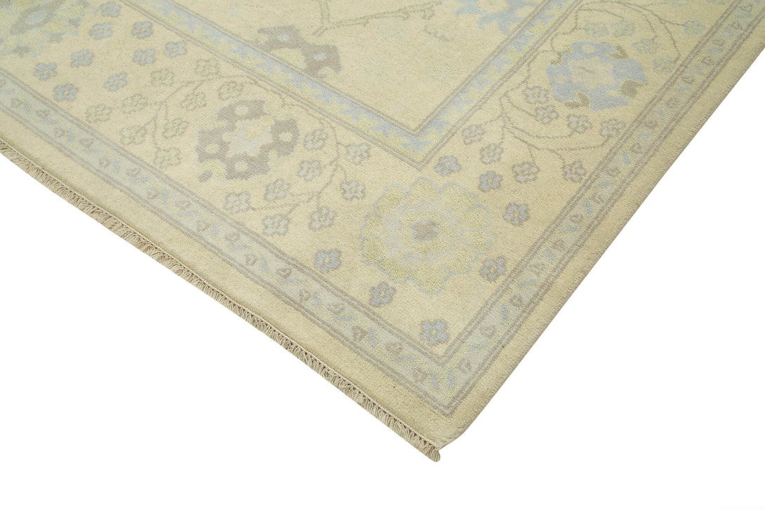 Handmade Oushak Area Rug > Design# OL-AC-38562 > Size: 8'-1" x 9'-11", Carpet Culture Rugs, Handmade Rugs, NYC Rugs, New Rugs, Shop Rugs, Rug Store, Outlet Rugs, SoHo Rugs, Rugs in USA