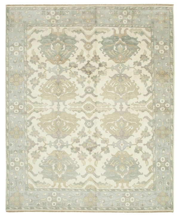 Handmade Oushak Area Rug > Design# OL-AC-38563 > Size: 8'-1" x 10'-0", Carpet Culture Rugs, Handmade Rugs, NYC Rugs, New Rugs, Shop Rugs, Rug Store, Outlet Rugs, SoHo Rugs, Rugs in USA
