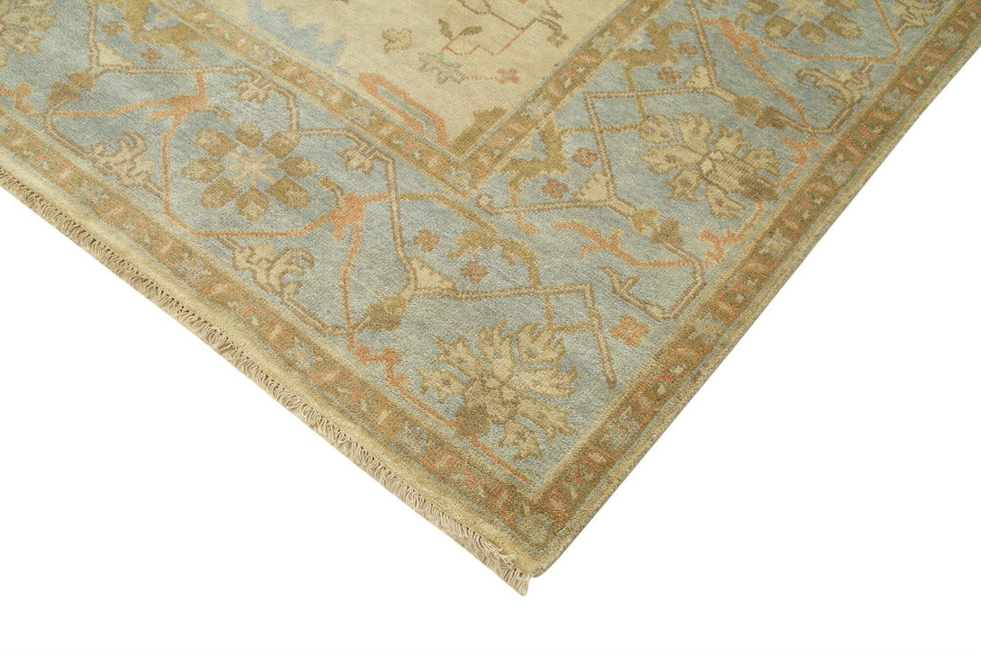 Handmade Oushak Area Rug > Design# OL-AC-38566 > Size: 8'-1" x 9'-9", Carpet Culture Rugs, Handmade Rugs, NYC Rugs, New Rugs, Shop Rugs, Rug Store, Outlet Rugs, SoHo Rugs, Rugs in USA