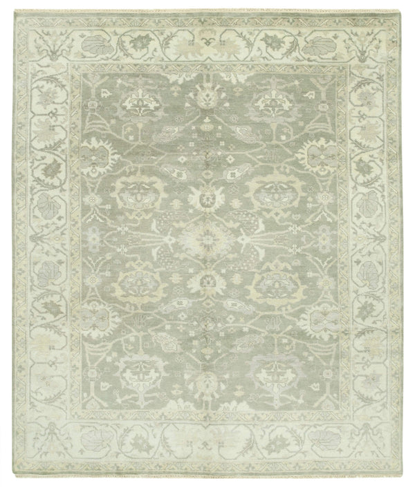 Handmade Oushak Area Rug > Design# OL-AC-38567 > Size: 8'-0" x 9'-7", Carpet Culture Rugs, Handmade Rugs, NYC Rugs, New Rugs, Shop Rugs, Rug Store, Outlet Rugs, SoHo Rugs, Rugs in USA