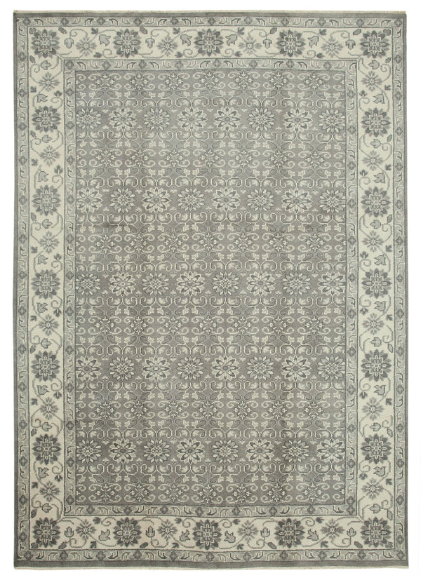 Handmade Oushak Area Rug > Design# OL-AC-38587 > Size: 9'-9" x 13'-9", Carpet Culture Rugs, Handmade Rugs, NYC Rugs, New Rugs, Shop Rugs, Rug Store, Outlet Rugs, SoHo Rugs, Rugs in USA