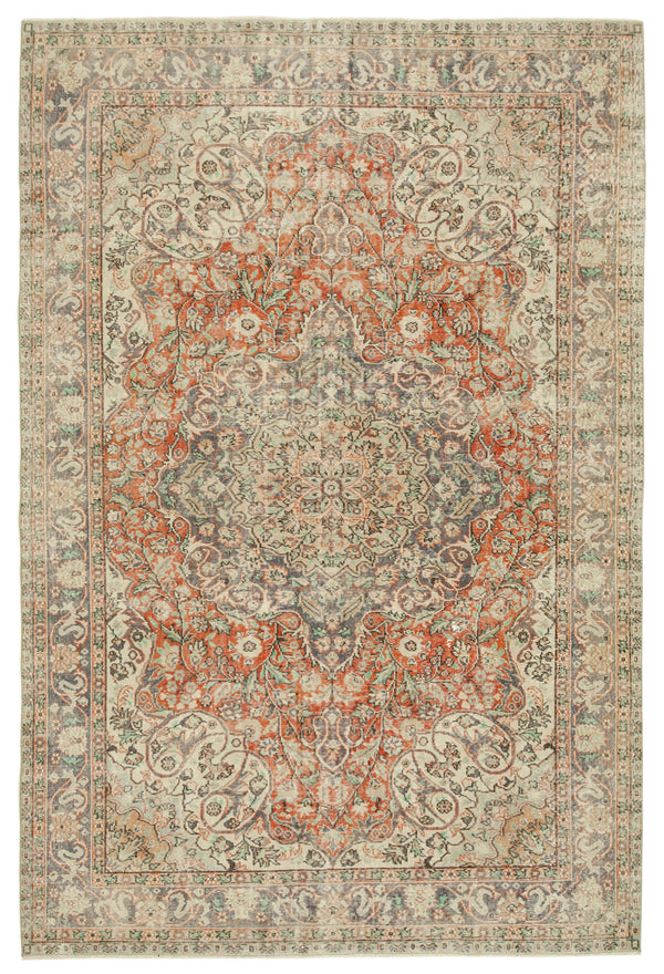 Handmade White Wash Area Rug > Design# OL-AC-38714 > Size: 7'-2" x 10'-11", Carpet Culture Rugs, Handmade Rugs, NYC Rugs, New Rugs, Shop Rugs, Rug Store, Outlet Rugs, SoHo Rugs, Rugs in USA