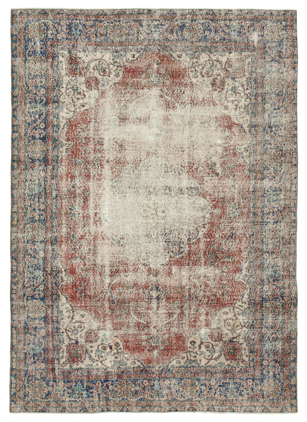 Handmade White Wash Area Rug > Design# OL-AC-38726 > Size: 7'-3" x 10'-3", Carpet Culture Rugs, Handmade Rugs, NYC Rugs, New Rugs, Shop Rugs, Rug Store, Outlet Rugs, SoHo Rugs, Rugs in USA