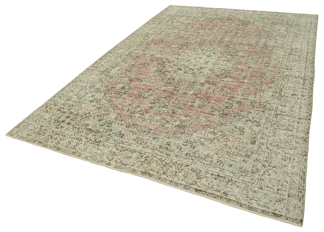 Handmade White Wash Area Rug > Design# OL-AC-38728 > Size: 6'-11" x 10'-4", Carpet Culture Rugs, Handmade Rugs, NYC Rugs, New Rugs, Shop Rugs, Rug Store, Outlet Rugs, SoHo Rugs, Rugs in USA