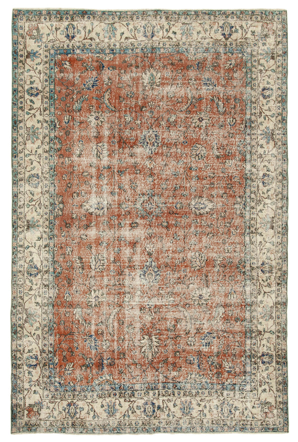 Handmade White Wash Area Rug > Design# OL-AC-38733 > Size: 6'-8" x 10'-6", Carpet Culture Rugs, Handmade Rugs, NYC Rugs, New Rugs, Shop Rugs, Rug Store, Outlet Rugs, SoHo Rugs, Rugs in USA