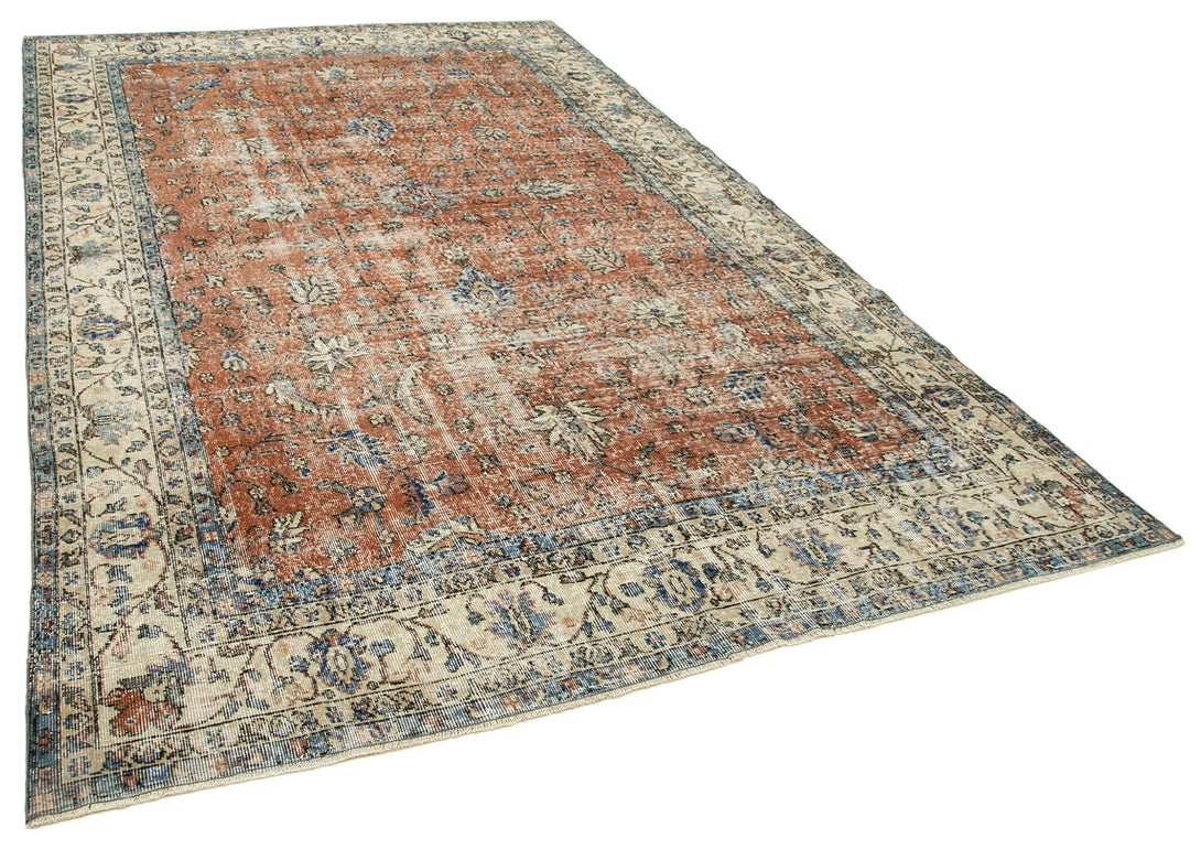 Handmade White Wash Area Rug > Design# OL-AC-38733 > Size: 6'-8" x 10'-6", Carpet Culture Rugs, Handmade Rugs, NYC Rugs, New Rugs, Shop Rugs, Rug Store, Outlet Rugs, SoHo Rugs, Rugs in USA