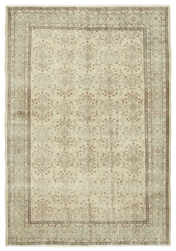 Handmade White Wash Area Rug > Design# OL-AC-38753 > Size: 6'-11" x 10'-2", Carpet Culture Rugs, Handmade Rugs, NYC Rugs, New Rugs, Shop Rugs, Rug Store, Outlet Rugs, SoHo Rugs, Rugs in USA