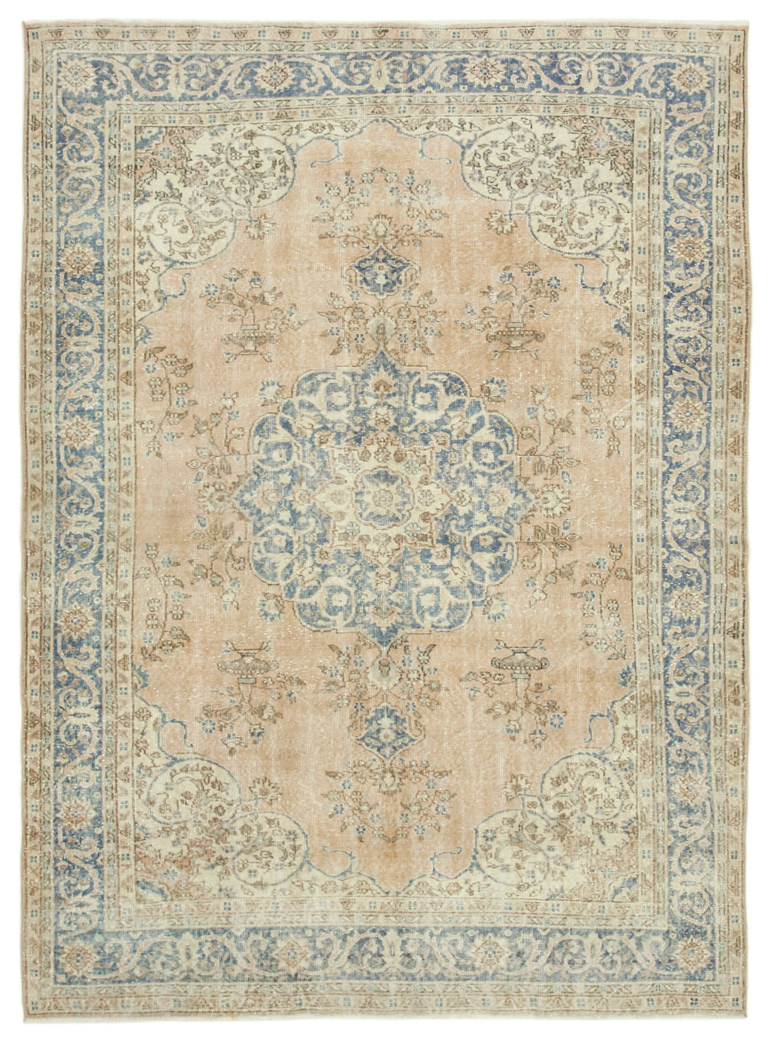 Handmade White Wash Area Rug > Design# OL-AC-38771 > Size: 7'-7" x 10'-6", Carpet Culture Rugs, Handmade Rugs, NYC Rugs, New Rugs, Shop Rugs, Rug Store, Outlet Rugs, SoHo Rugs, Rugs in USA