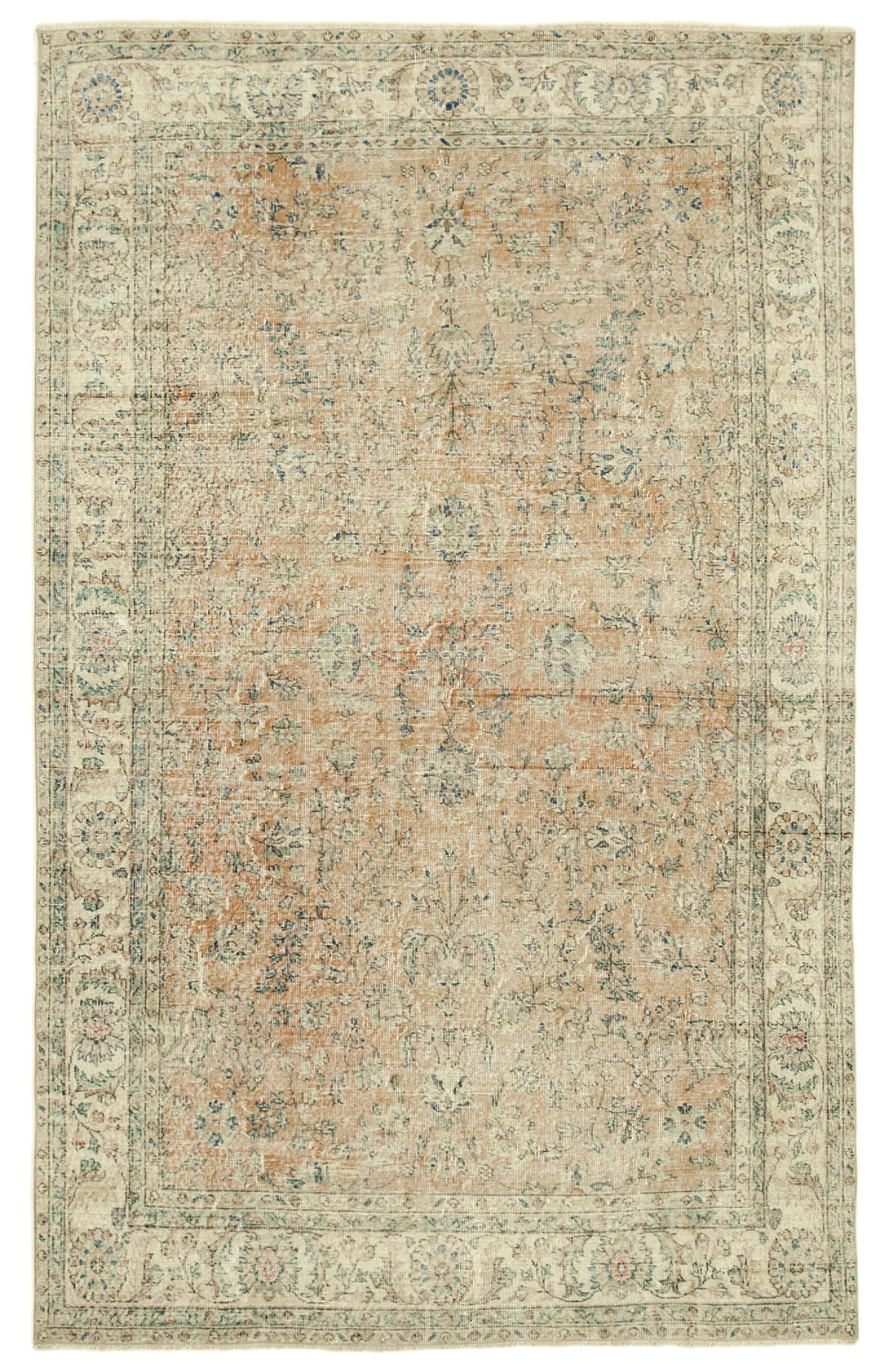 Handmade White Wash Area Rug > Design# OL-AC-38823 > Size: 6'-10" x 10'-9", Carpet Culture Rugs, Handmade Rugs, NYC Rugs, New Rugs, Shop Rugs, Rug Store, Outlet Rugs, SoHo Rugs, Rugs in USA