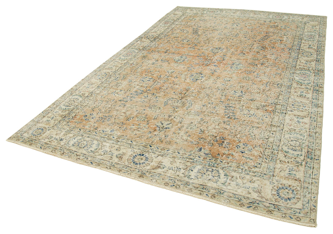 Handmade White Wash Area Rug > Design# OL-AC-38823 > Size: 6'-10" x 10'-9", Carpet Culture Rugs, Handmade Rugs, NYC Rugs, New Rugs, Shop Rugs, Rug Store, Outlet Rugs, SoHo Rugs, Rugs in USA
